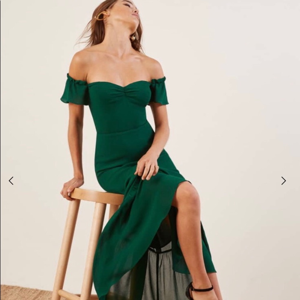 Reformation butterfly dress